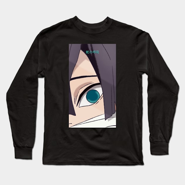 Obanai Iguro Long Sleeve T-Shirt by VegatchuSaga